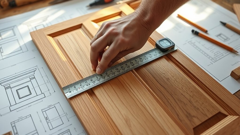 accurate cabinet door measurements