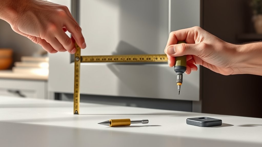 accurate marking ensures perfect alignment