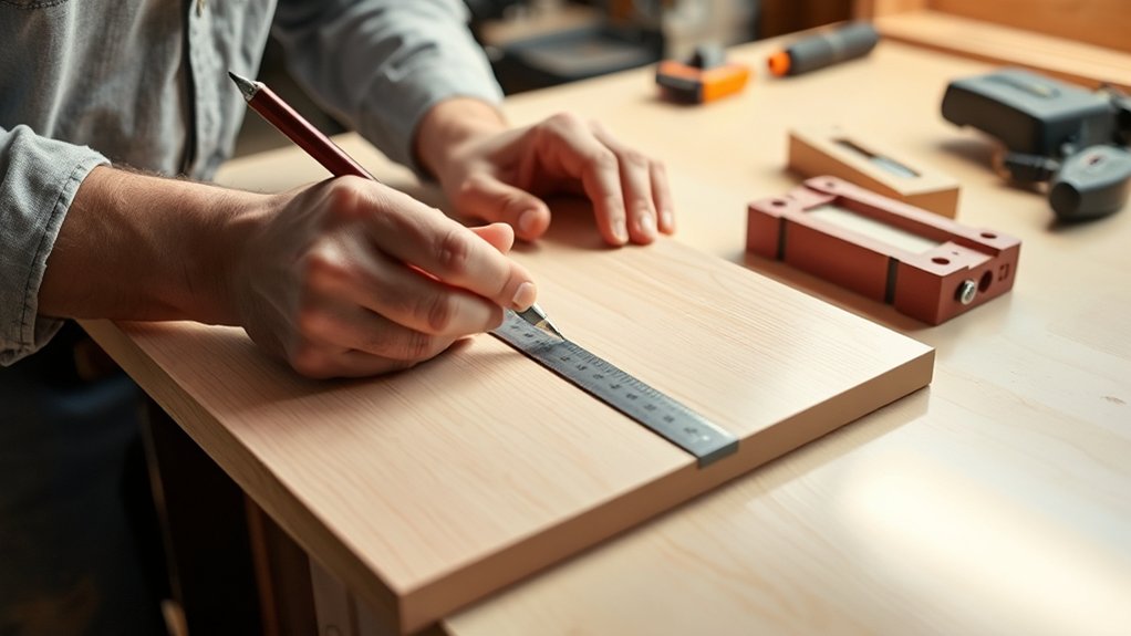 accurate measuring and cutting