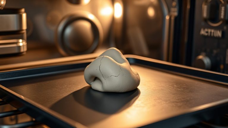 air dry clay baking