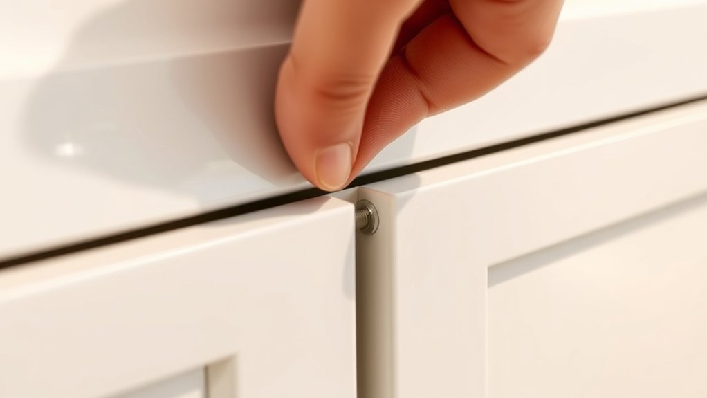 align cabinet doors precisely