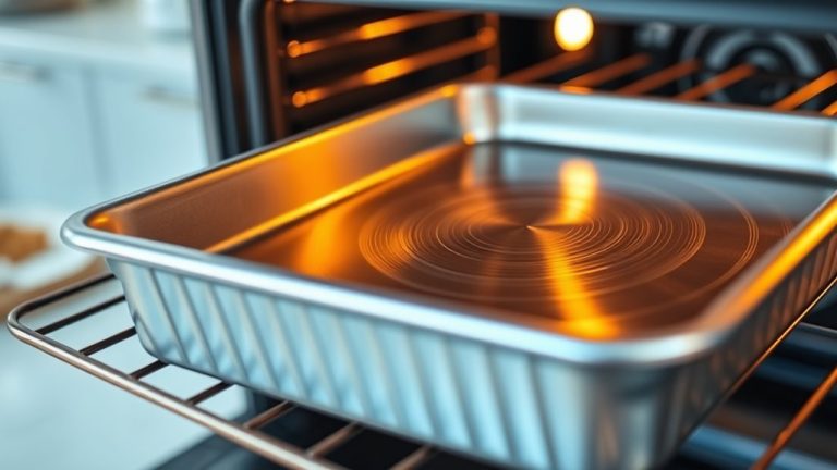 aluminum pans oven safety