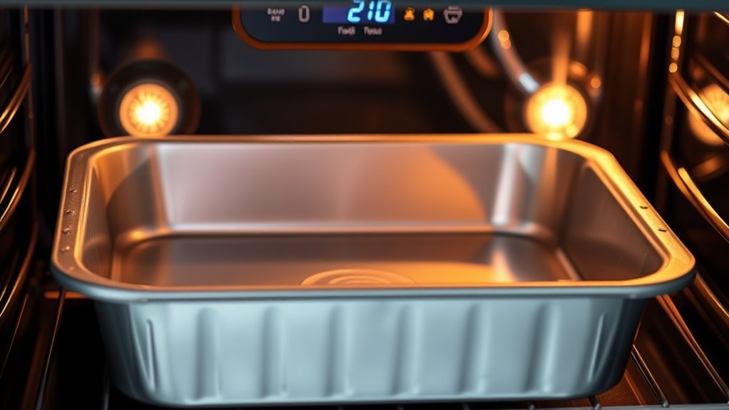 aluminum pans withstand 450 f