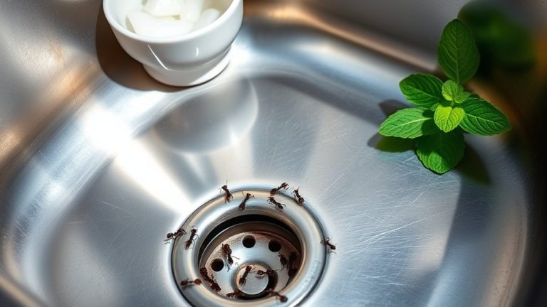 ant control kitchen sink
