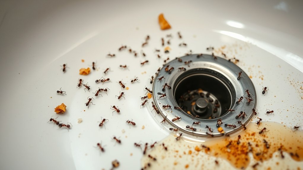 ants forage from hidden colonies
