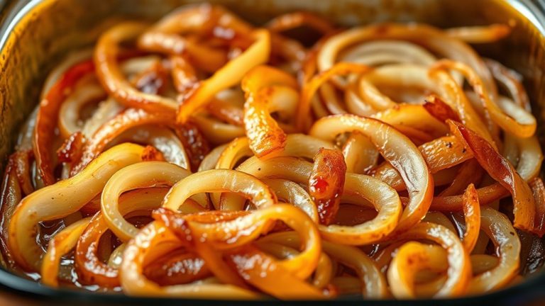 bake onions until caramelized