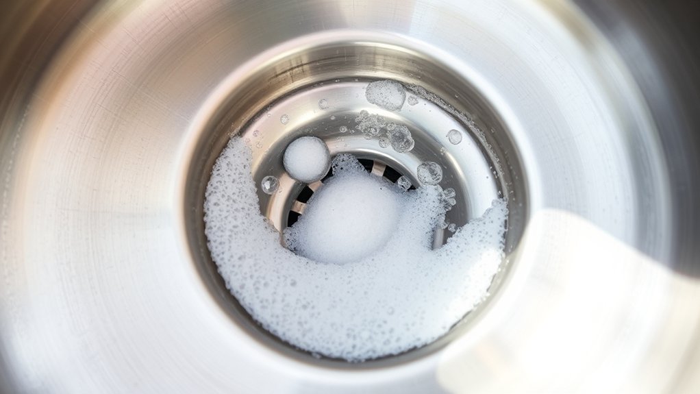 baking soda vinegar drain