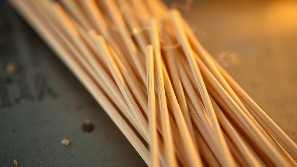 bamboo weakens before burning