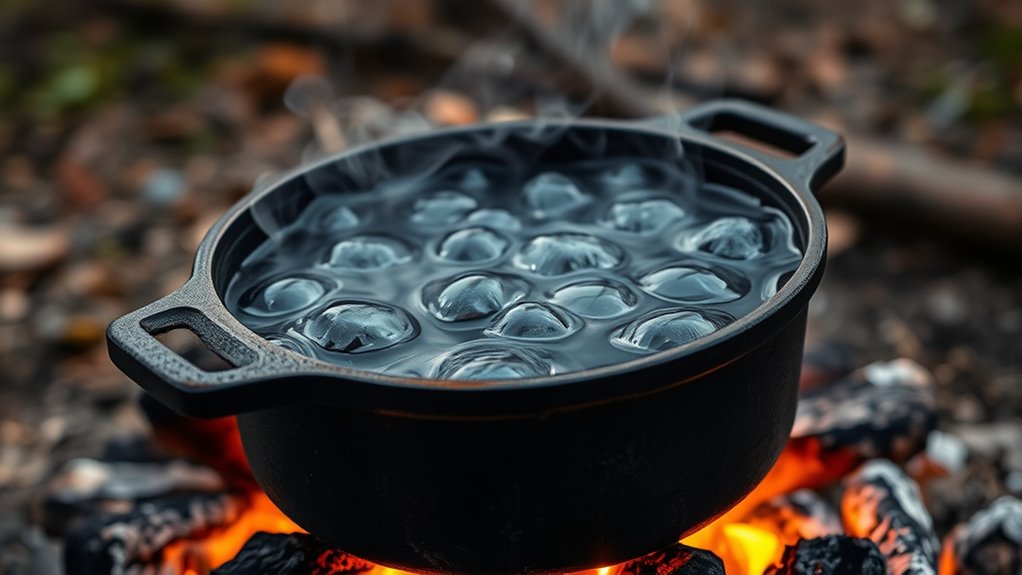 boil water in dutch oven