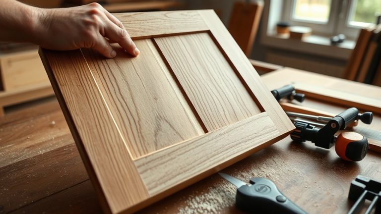 building custom cabinet doors