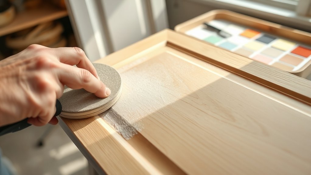 cabinet finish hardware color