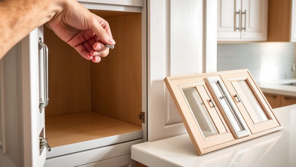 cabinet maintenance and updates