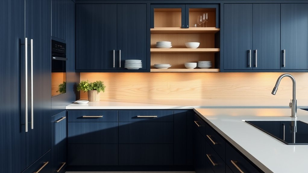 cabinet material and finish