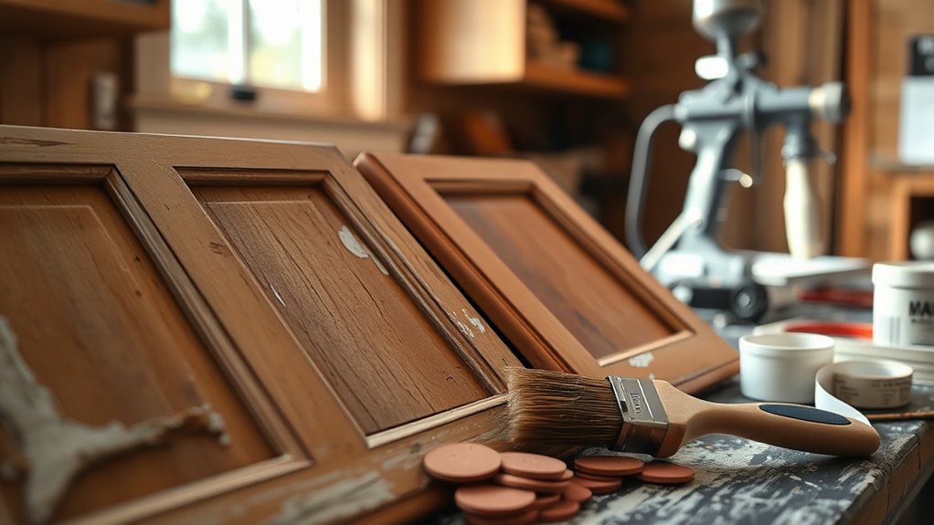 cabinet prep costs vary