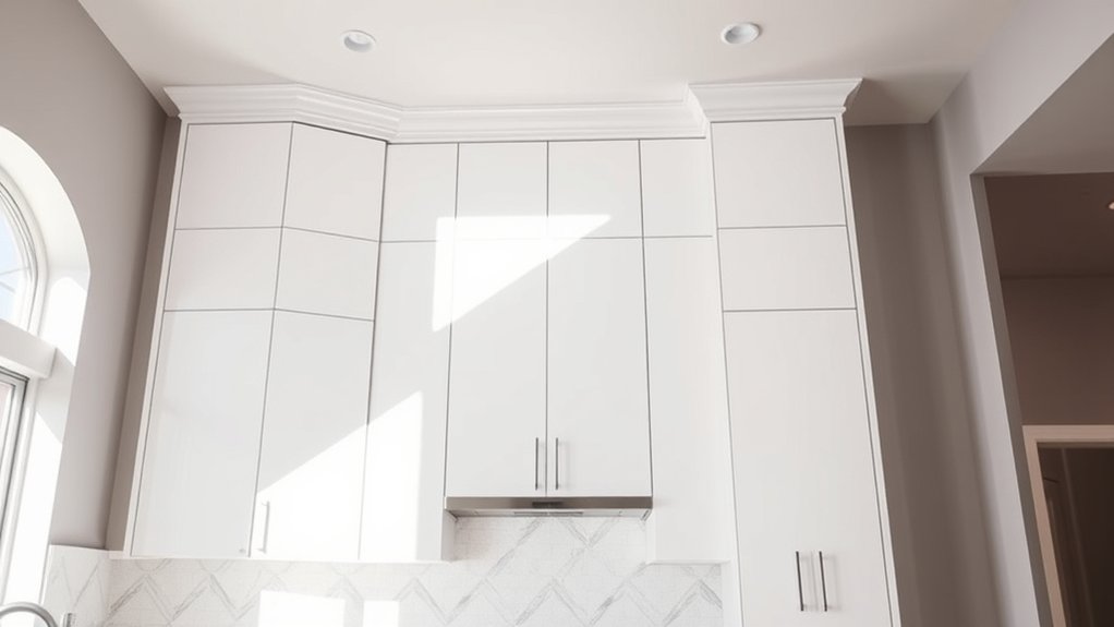 ceiling height influences cabinet size
