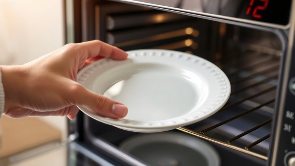 check for oven safe labels