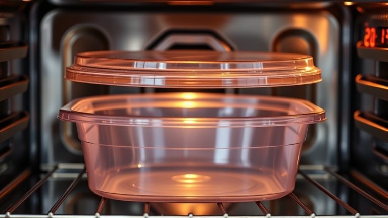check plastic oven safety