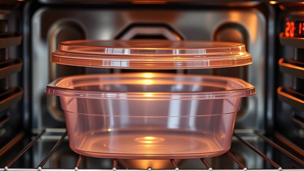 check plastic oven safety