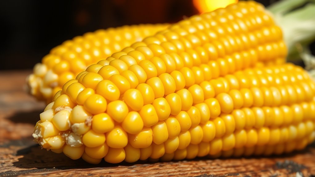 choose fresh organic corn