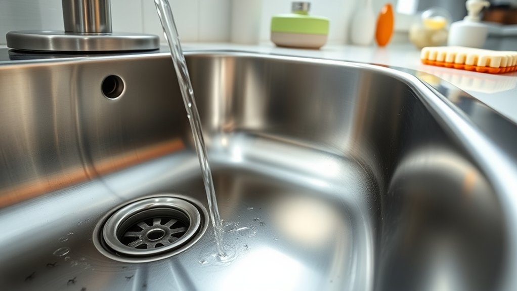 clean sink deters ants