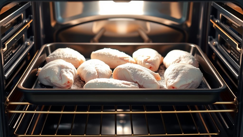 cook frozen chicken safely