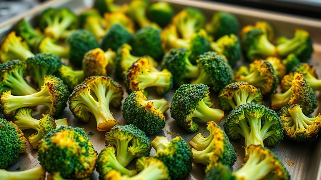 crispy tender roasted broccoli