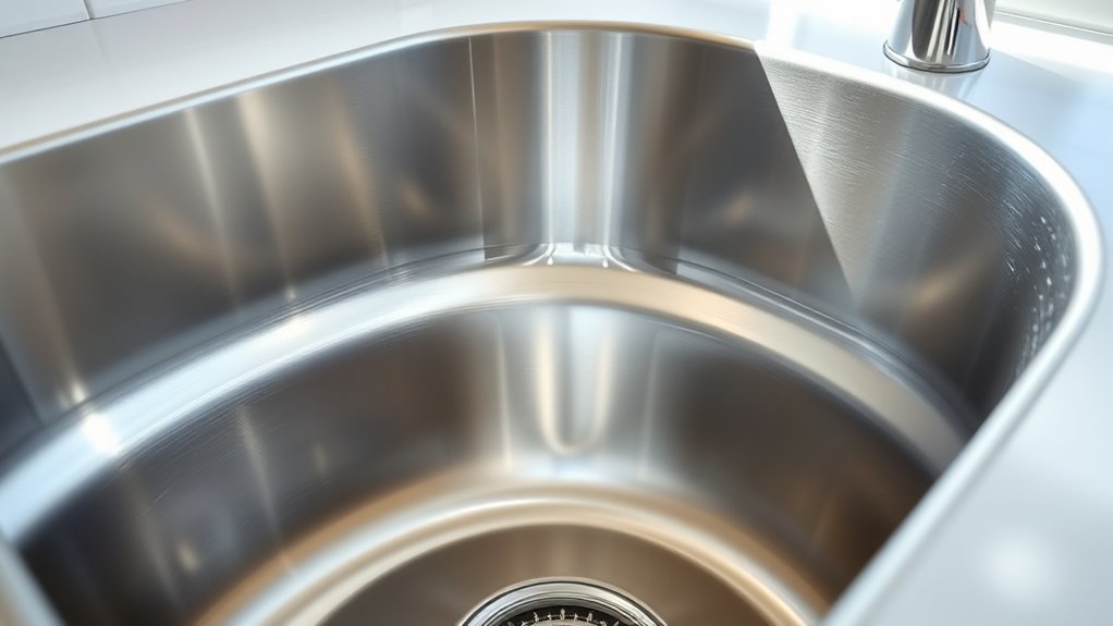 deeper sinks improve cleaning