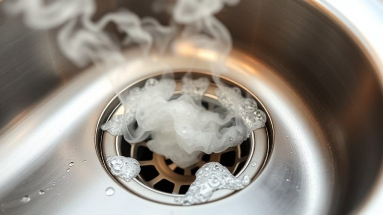 eliminate kitchen drain odors