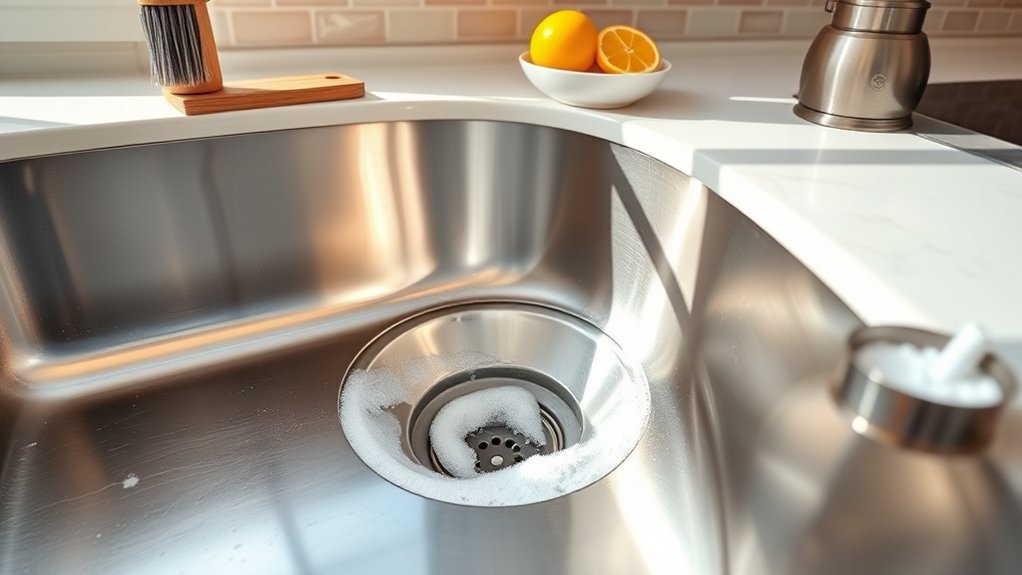 eliminate kitchen sink odors