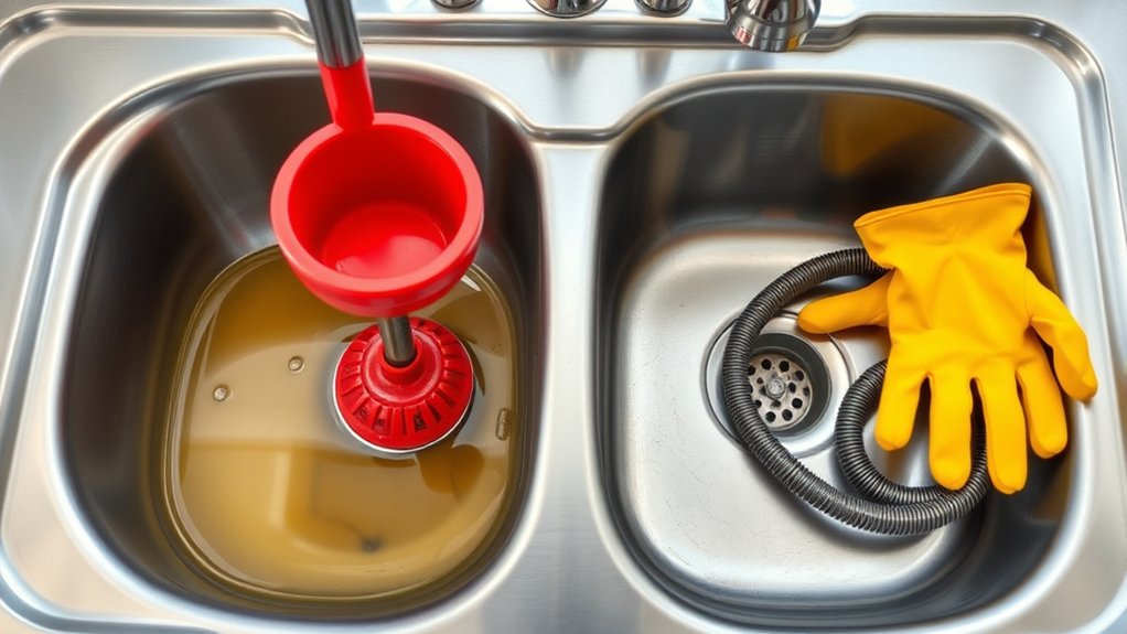 essential sink cleaning tools