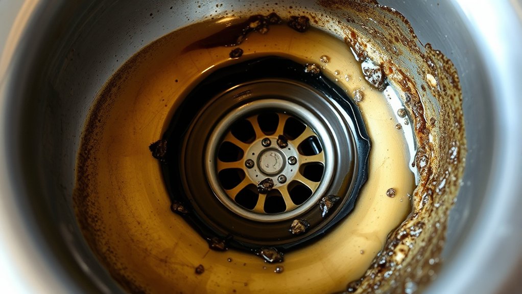 food and grease odors buildup