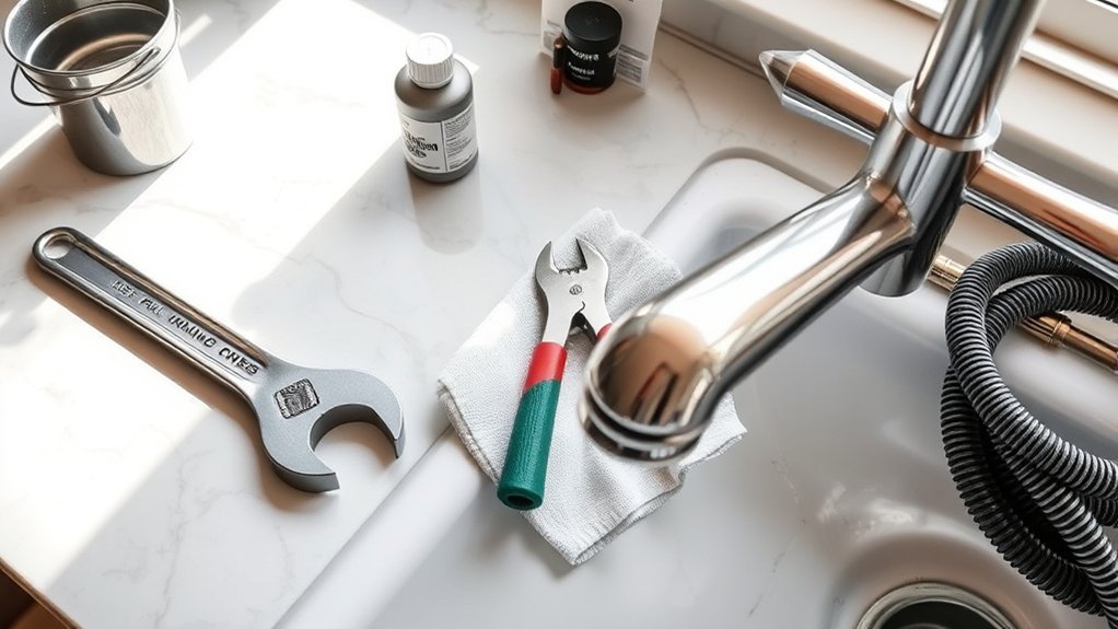 gather tools and replacement parts