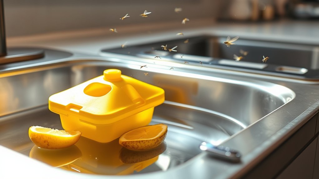 gnat removal from sink