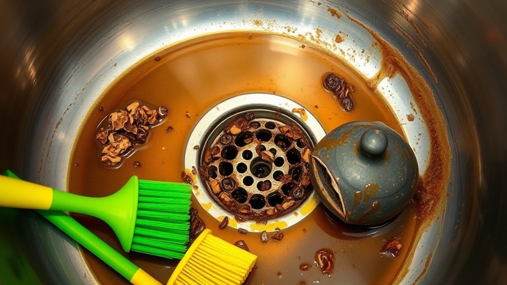 grease debris routine maintenance