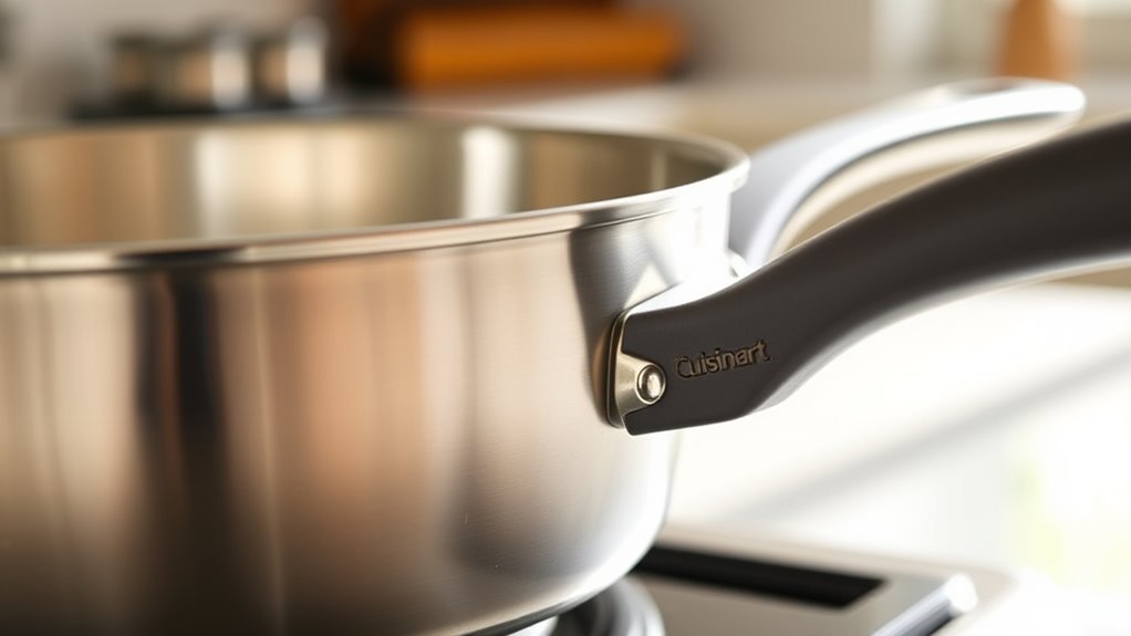 handle material influences oven safety