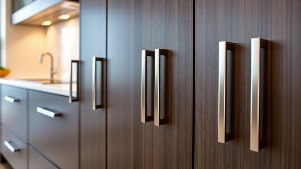 handle placement and spacing