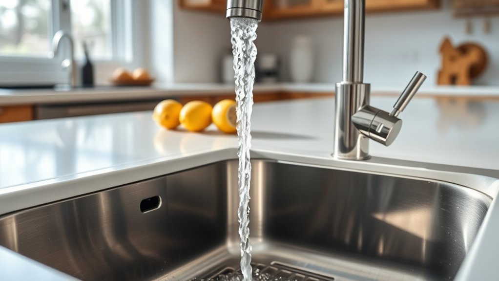 hot water prevents drain odors