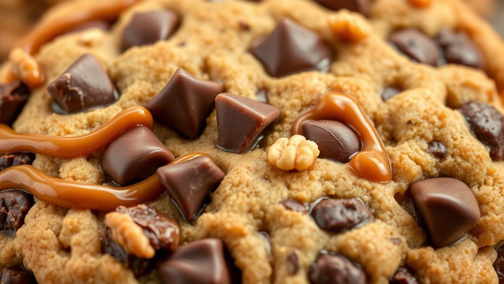 indulgent chunky cookie treat