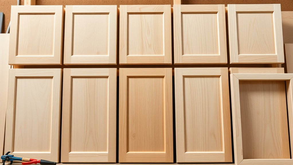 installing kitchen cabinet doors