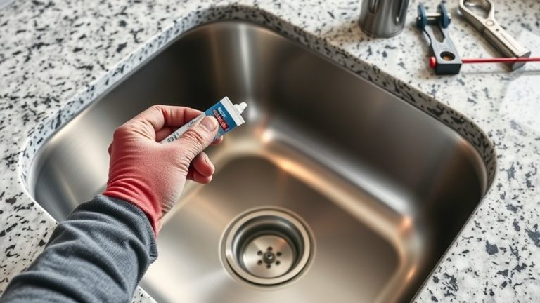 installing undermount kitchen sink