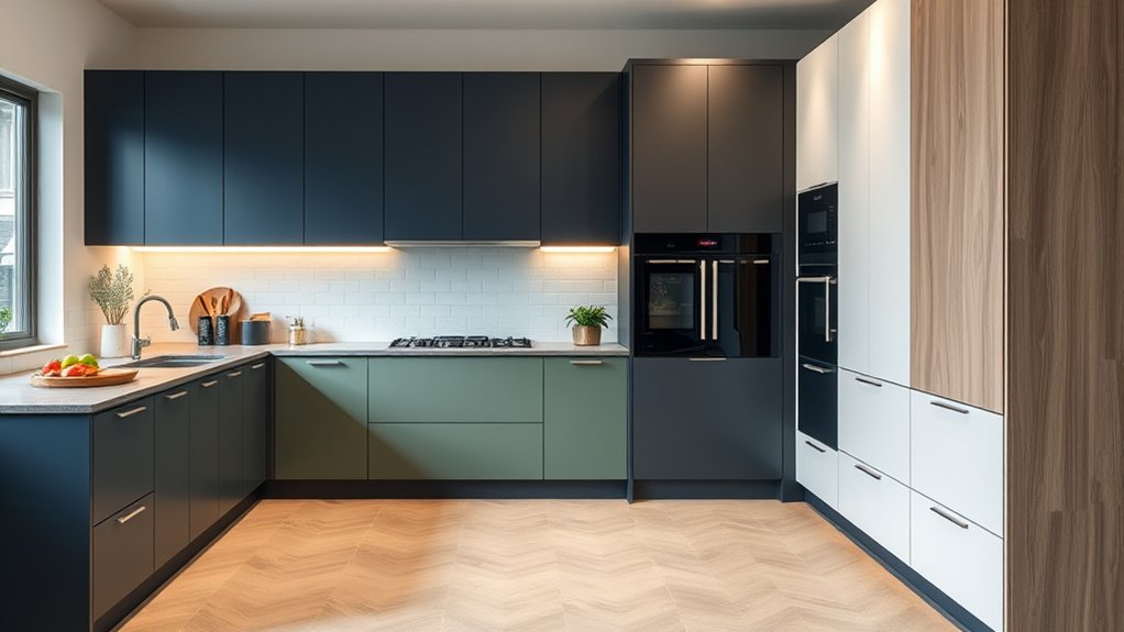 kitchen color sets mood