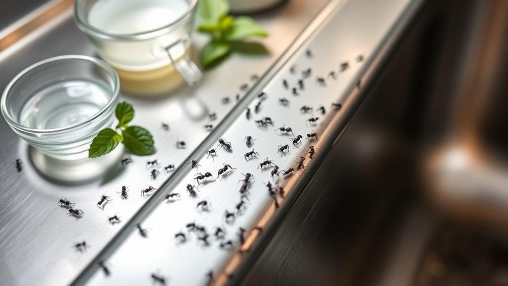 kitchen sink ant control