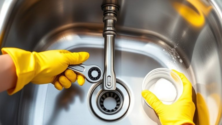 kitchen sink drain cleaning