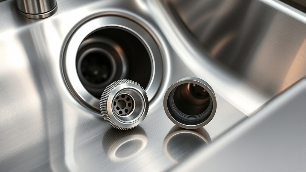 kitchen sink drain size