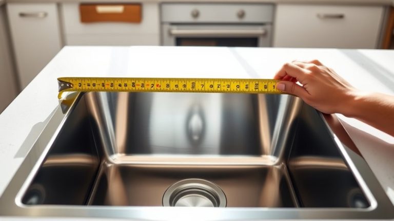kitchen sink measurement guide