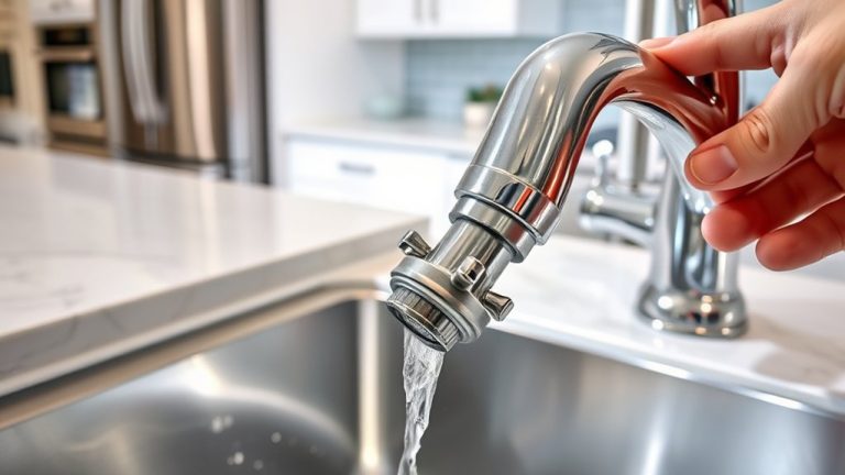 kitchen sink water flow