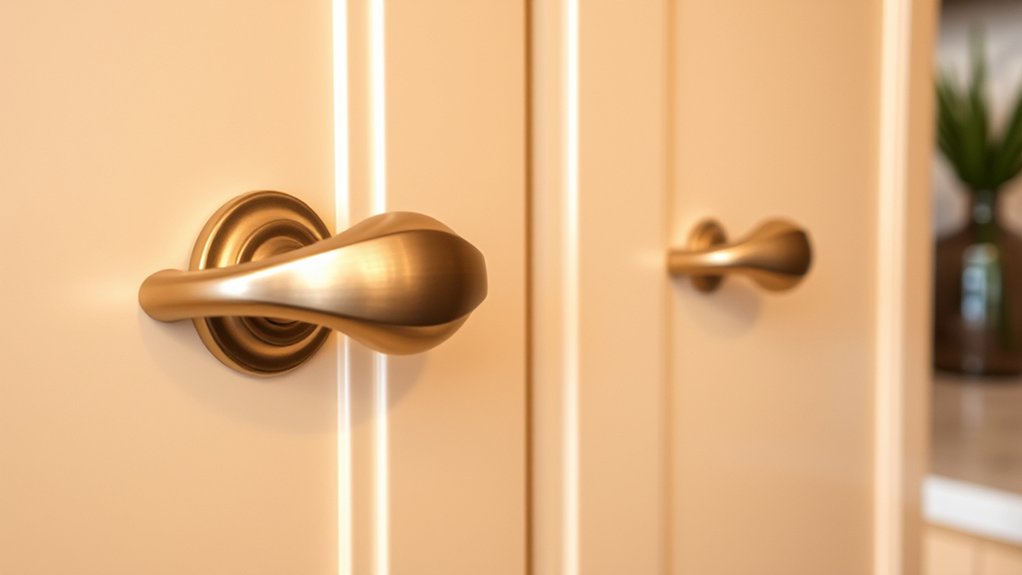 match hardware to decor