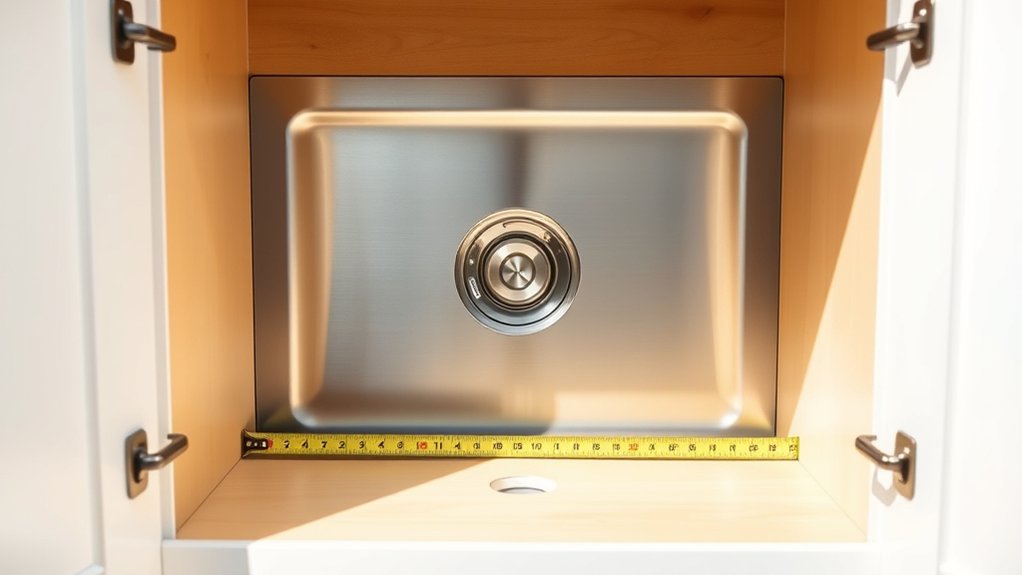 measure cabinet dimensions precisely