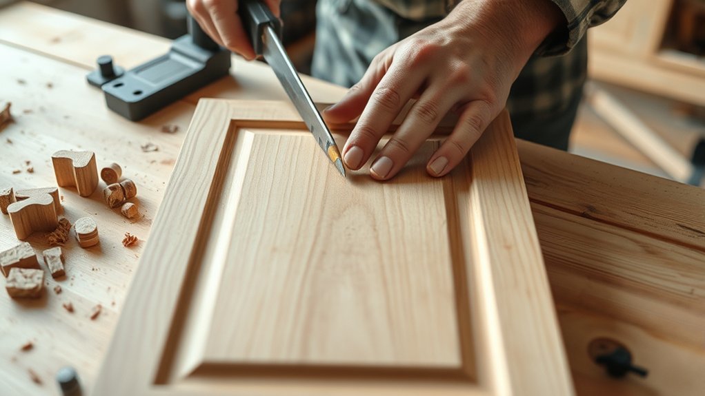 measure cut sand assemble