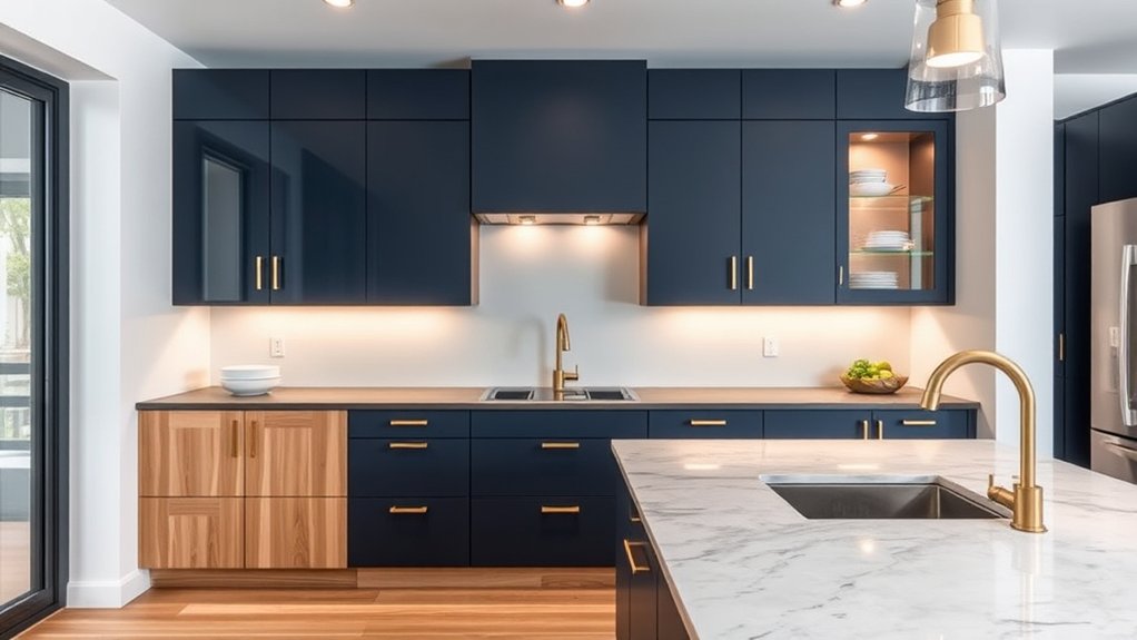 modern sleek versus classic charm